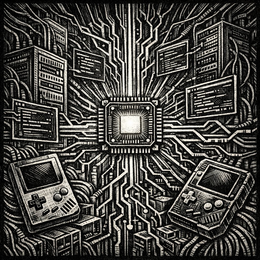 AI Compute Crunch, Vibe Coding, And Pocket Game Hardware cover art